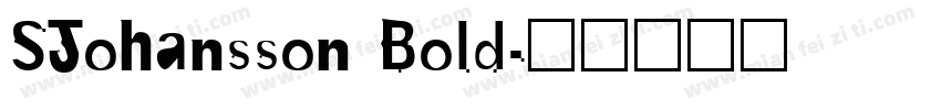 SJohansson Bold字体转换